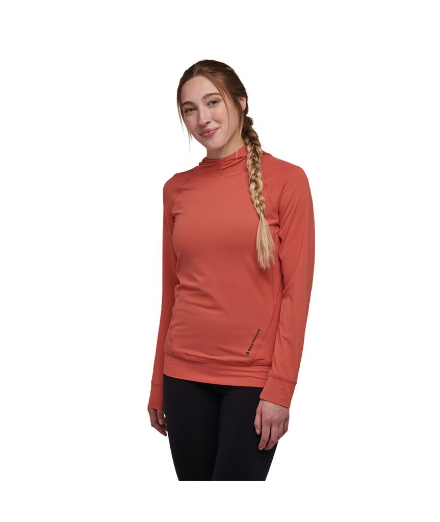Black Diamond Damen-Sweatshirt W ALPENGLOW HOODY