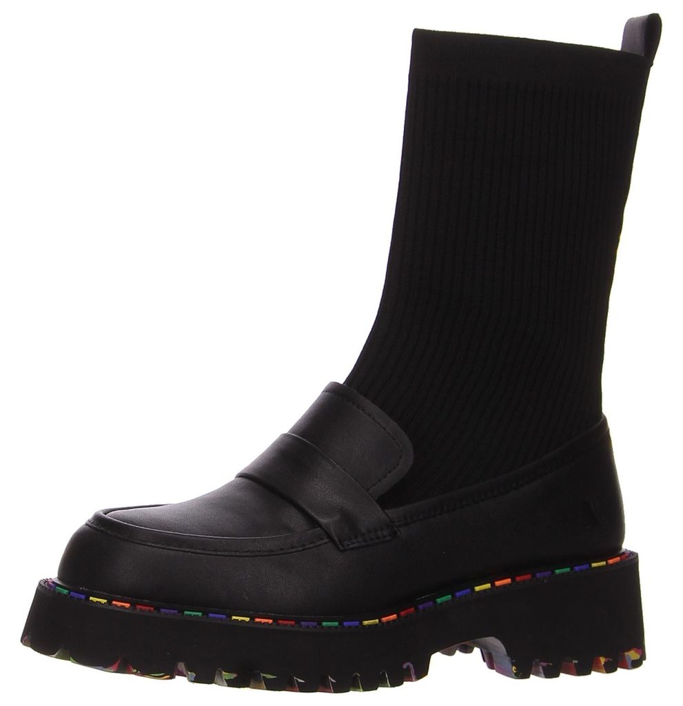 2 GO Stiefel, bequem in schwarz, Gr. 39