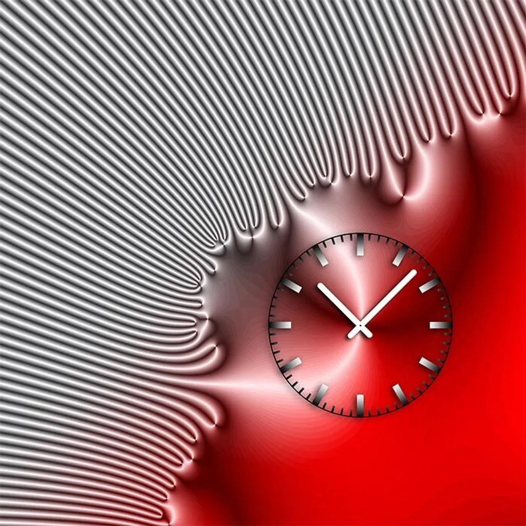 Orologio Ufficio Dixtime 4227 - 40x40cm Design Professionale