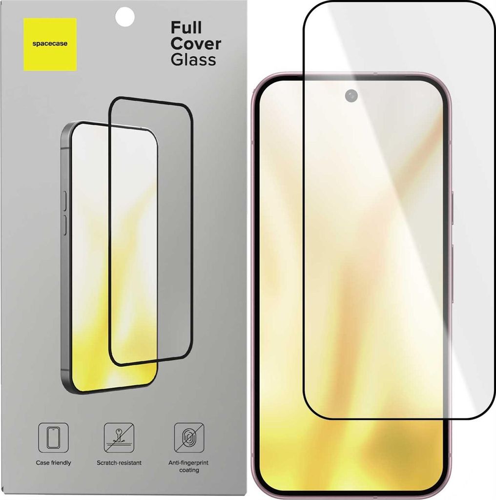 Spacecase Glas-Vollschutzhülle für Google Pixel 9/9 Pro/10/10 Pro