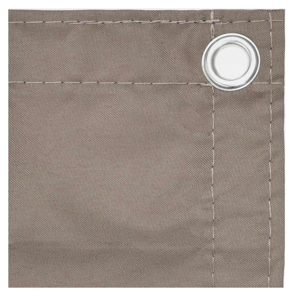 Balkon-Sichtschutz Terrassen Sichtschutz Blackout Shade Terassensichtschutz Sichtschutz Garten Taupe 120x600 cm