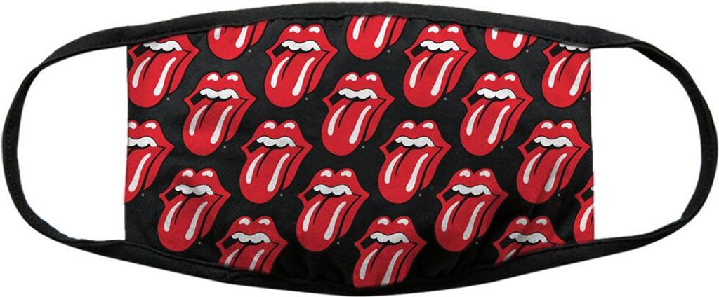 The Rolling Stones Tongue Repeat Maske Produktbild 