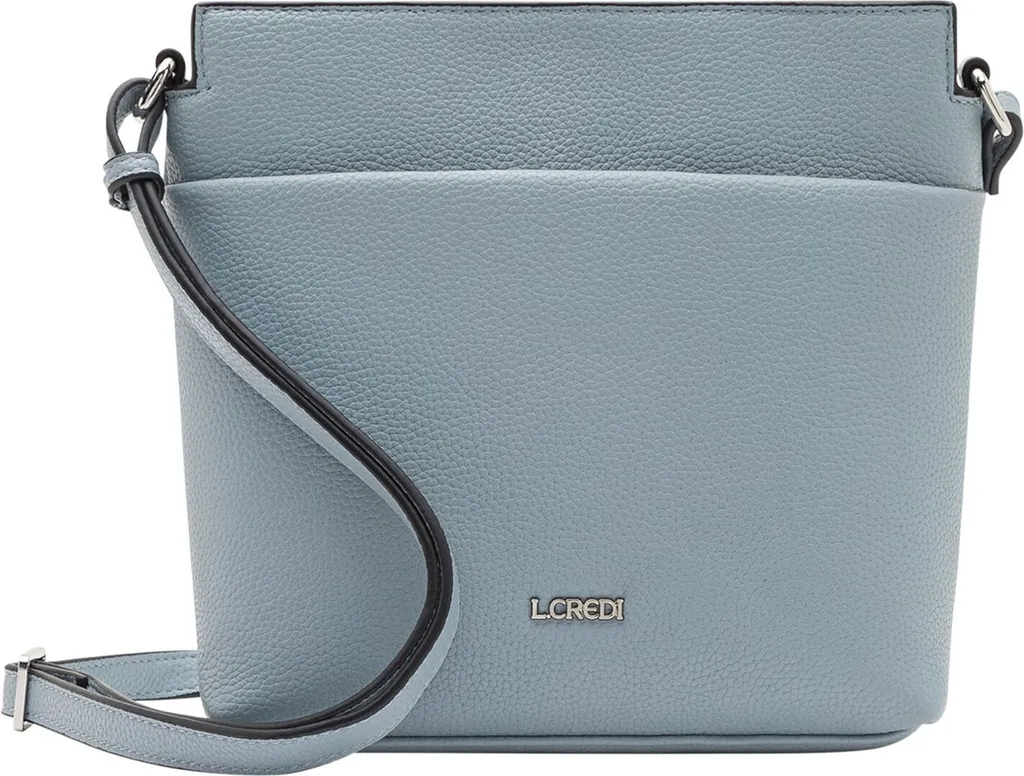 L.CREDI Olga Borsa a Tracolla Jeans Blue - Elegante Crossbody Donna