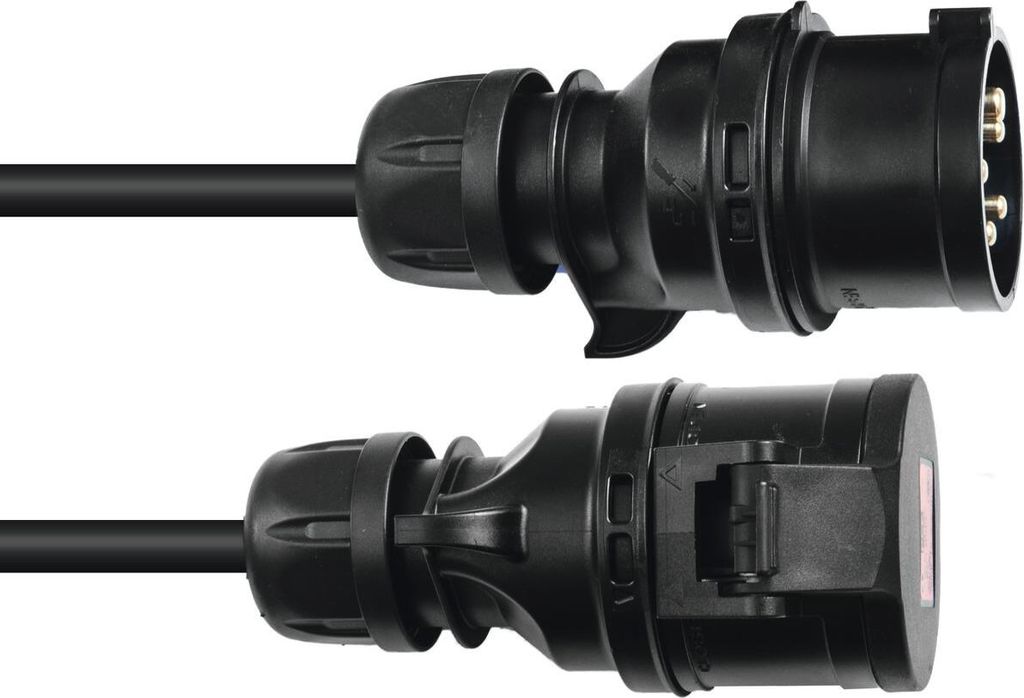 PSSO CEE Verlängerung 16A 5x2,5 5m Black Edition