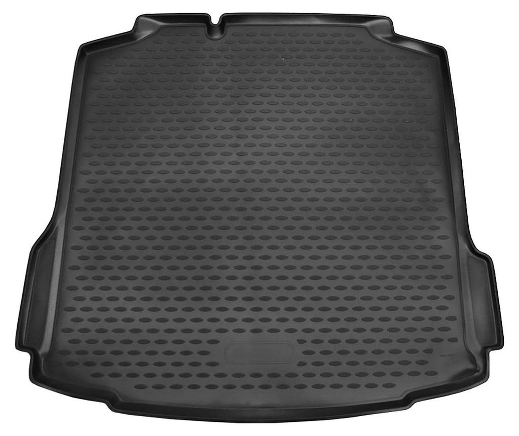 OMAC Kofferraumwanne Schwarz TPE für SKODA Rapid Schrägheck (NH3)