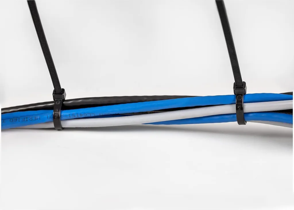 Fascette Cablaggio Riutilizzabili StarTech.com 25cm | Nylon UL94V-2 Nero - 4