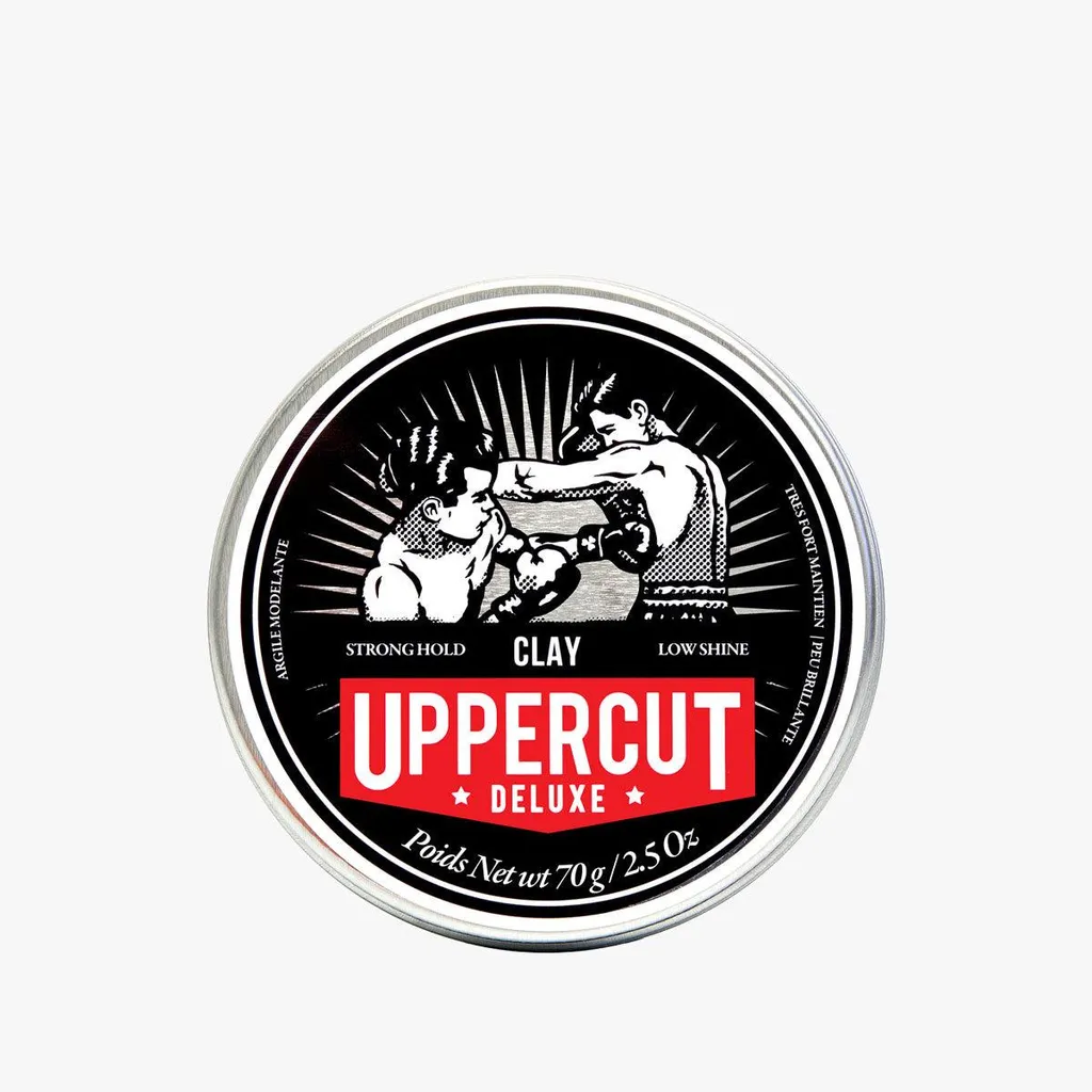 Uppercut Deluxe Clay Pomade 60g - Argile Coiffante Tenue Forte Mate