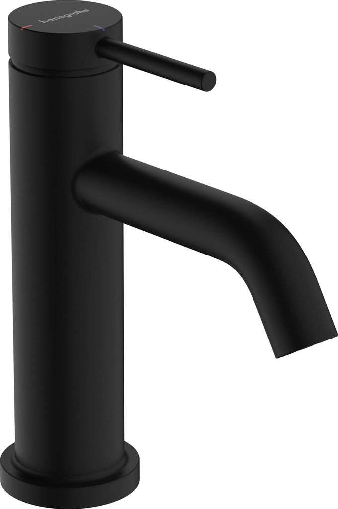 hansgrohe Tecturis S Einhebel-Waschtischmischer, ComfortZone80, mit Ablaufgarnitur, CoolStart, Ausladung 108mm, 73305670