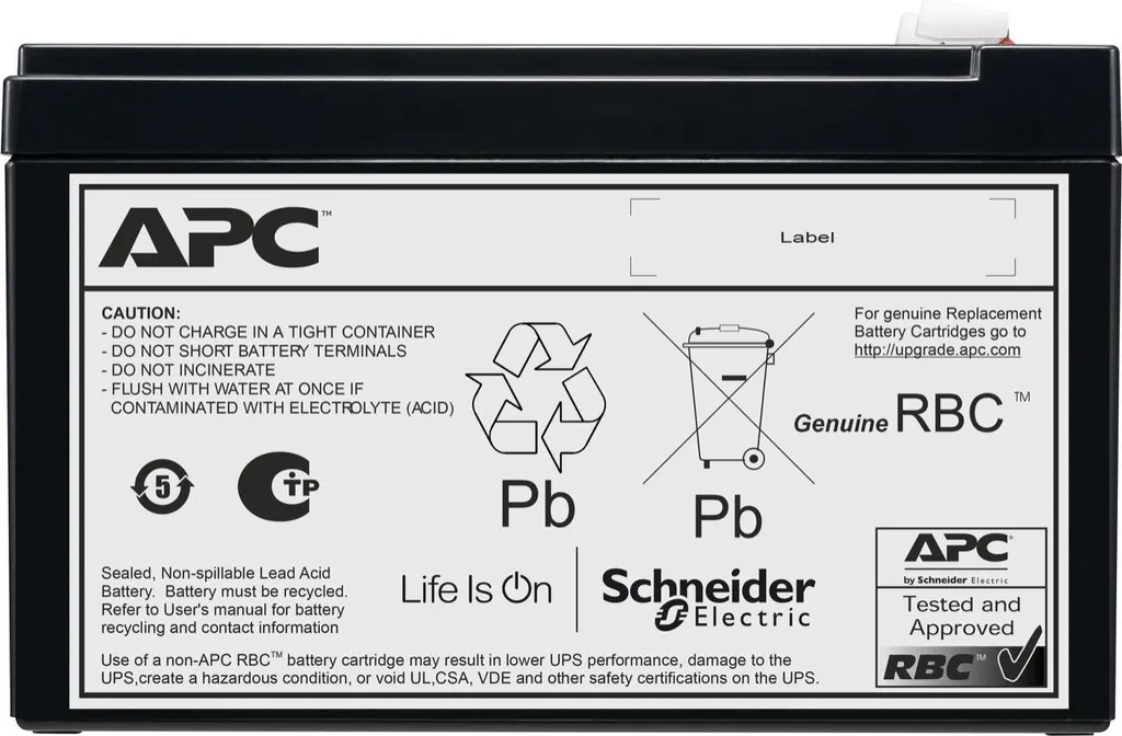 Batterie APC 210 pour restaurer l'autonomie de votre onduleur UPS RBC