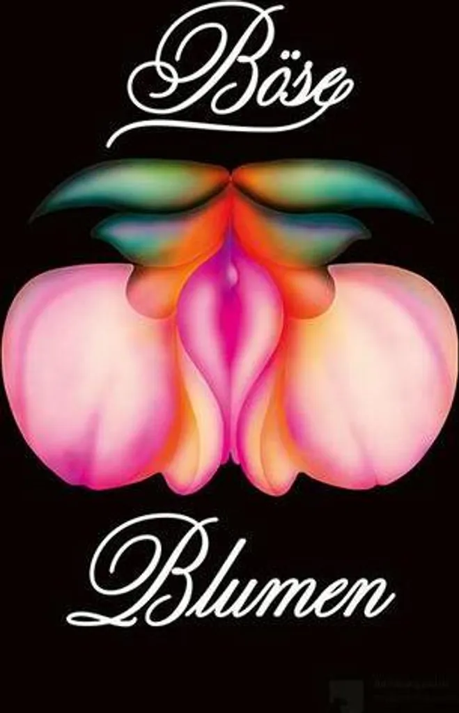 Vase décoratif Böse Blumen en céramique noire pour fleurs séchées