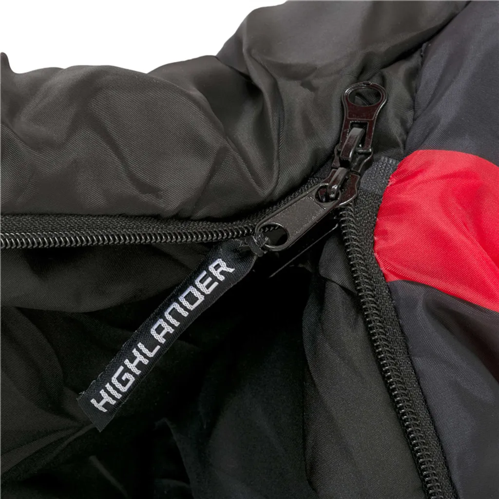 Sac de couchage Highlander Creature enfant rouge pour camping et scout - 14