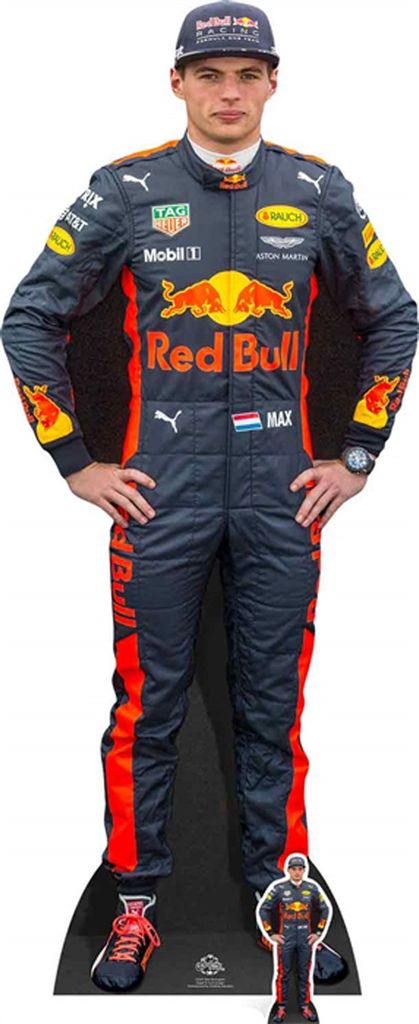 Formel 1 - Max Verstappen - Pappaufsteller Standy - 74x177 Produktbild 