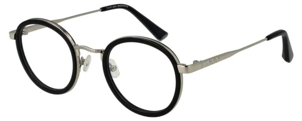 Lunettes de soleil de créateur Taylor Morris W2 48X1 monture écaillée