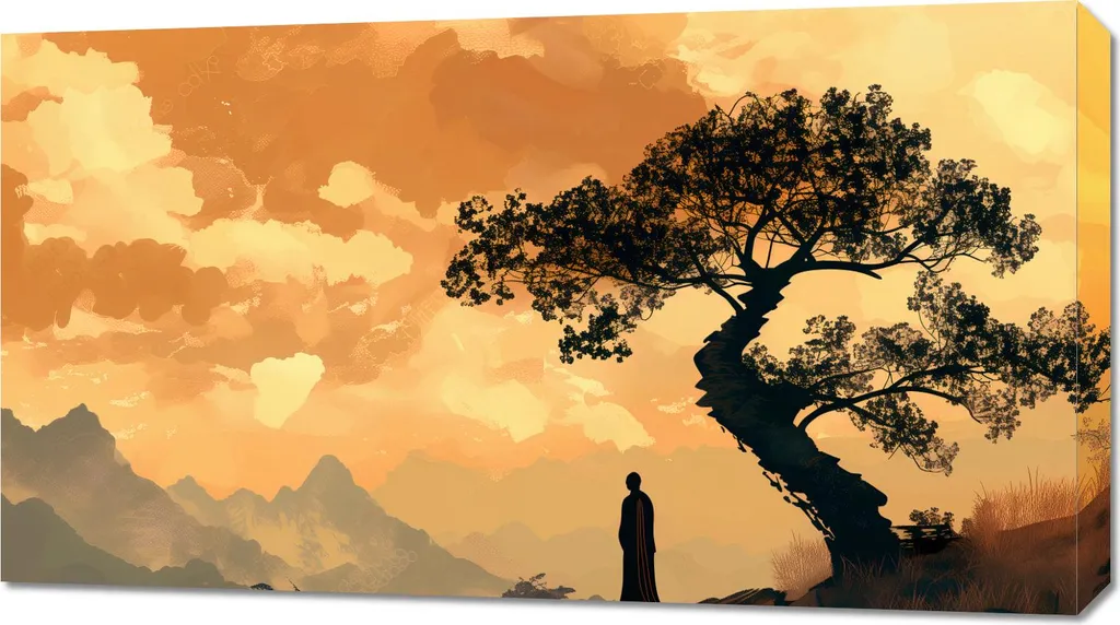 Tableau Zen 90 x 50 cm pour Ambiance Spa et Relaxation à la Maison