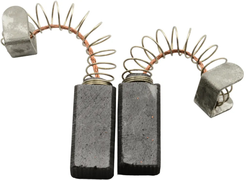 Spazzole in carbonio per la macchina per la rimozione del colore BFF222 di Baier - 6,4x8x16,5mm