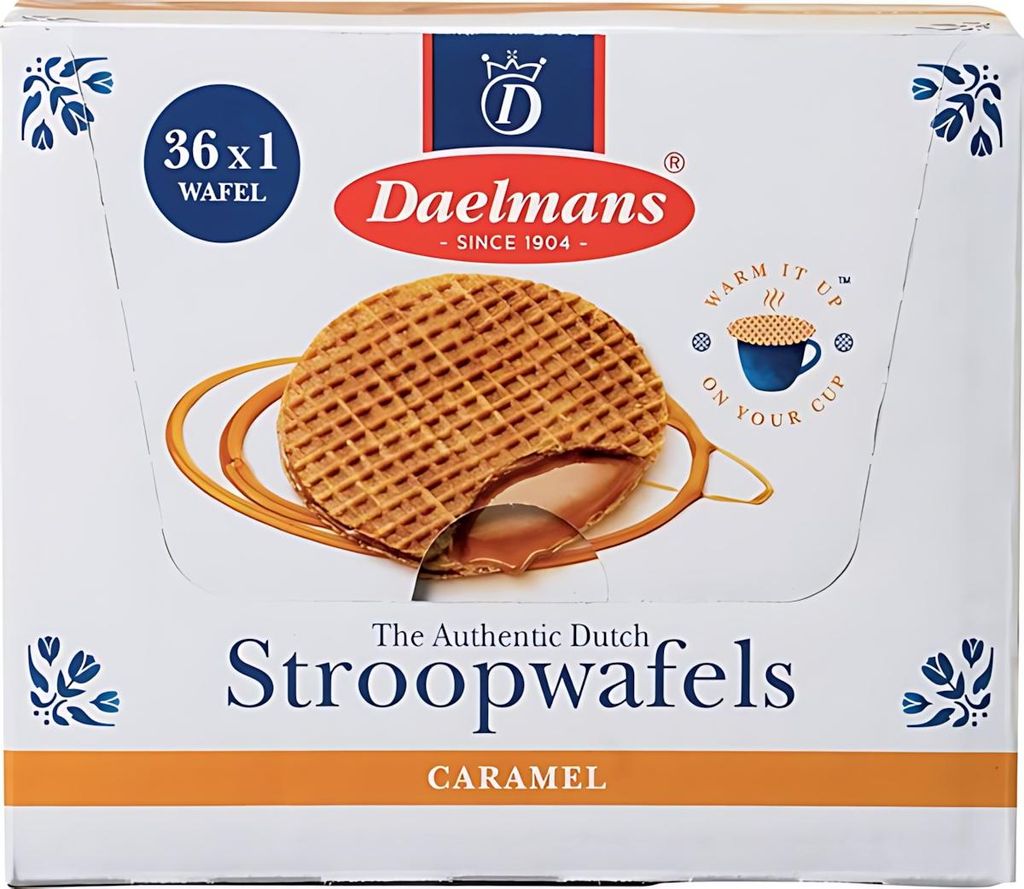 Daelmans 70103858 Daelmans JUMBO STROOPWAFEL biscuits 1404 Image du produit 