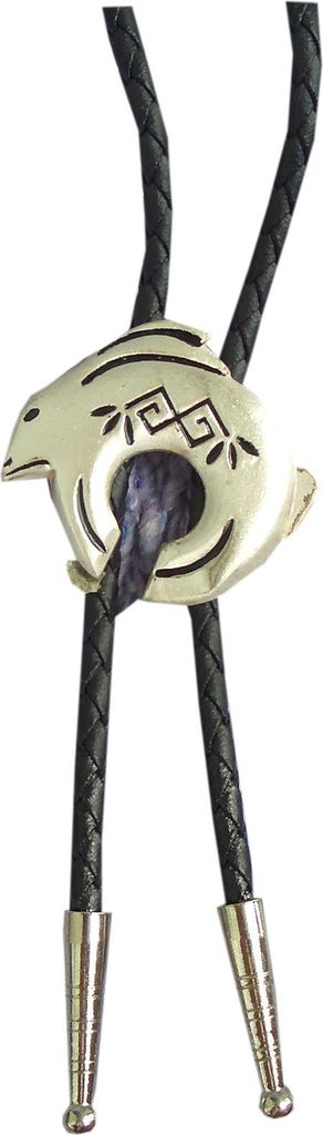 Bolo Tie Hase Western Cowboy Krawatte Bolotie Westernkrawatte Westernschmuck Halsband Lederband