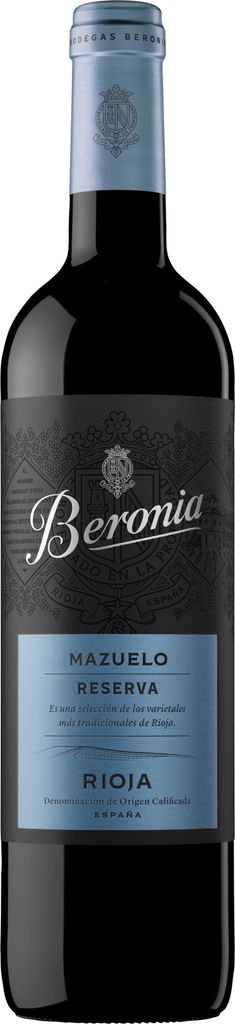 Beronia Mazuelo Reserva 2019 Rioja | Spanien | 13% vol | 0,75 l