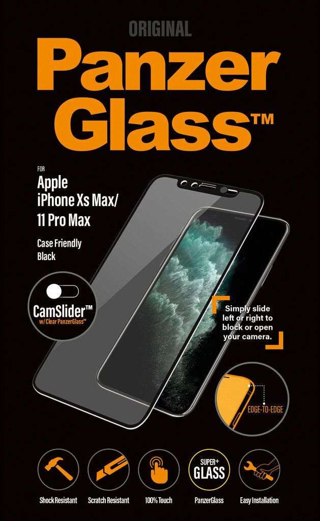 PanzerGlass CamSlider™ Privacy Screenprotector Schwarz für Produktbild 8
