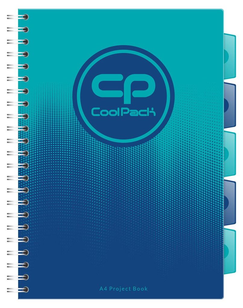 A4 100k Gradient ocean notebook 03067 CoolPack Obrázek produktu 