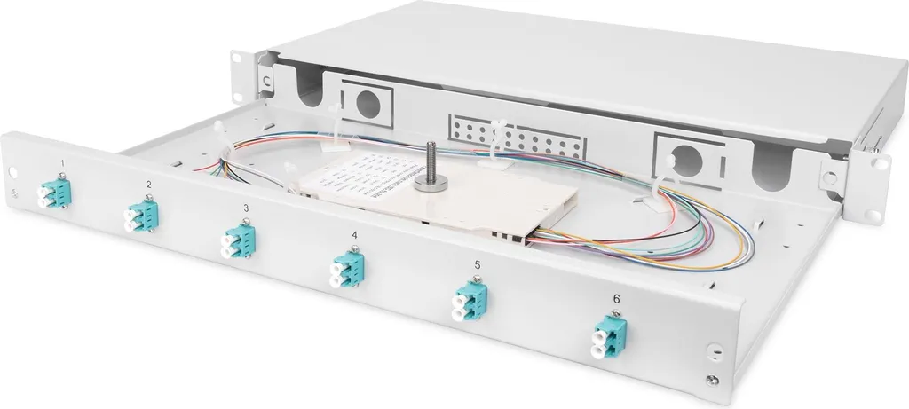 Boîte d'épissure LC OM3 DIGITUS : fini les pertes de signal en fibre optique