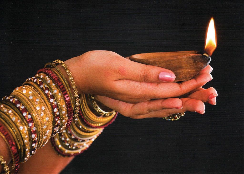 Postkarte "Namaste, You'r welcome"