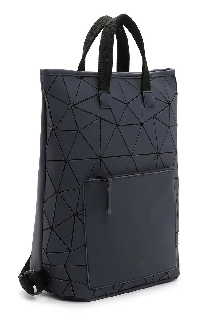 SURI FREY Zaino Jessy-Lu Blu | Laptop City Backpack 3D Vegan - 2