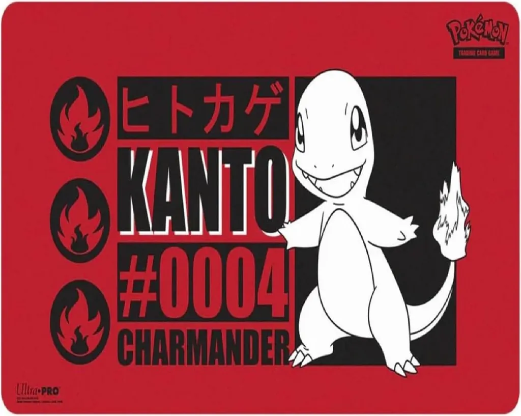Ultra Pro Pokémon Glumanda #004 Tapis de Jeu Officiel pour Cartes TCG