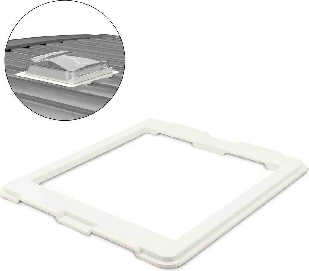 Fiamma KIT FRAME 28 Adapterrahmen 28x28cm passend für Ducato, Boxer, Jumper Dachluke Dachfenster Dachhaube Wohnmobil
