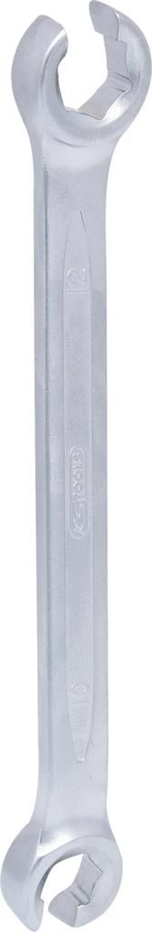 KS TOOLS 517.0255-E Offener Doppel-Ringschlüssel, abgewinkelt, 10x12mm, auf Hänger