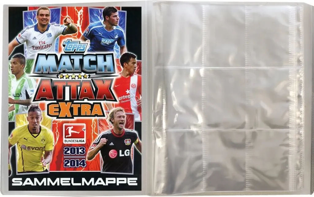 Match Attax Extra Saison 13/14 Album Scrapbook de Collection Officiel