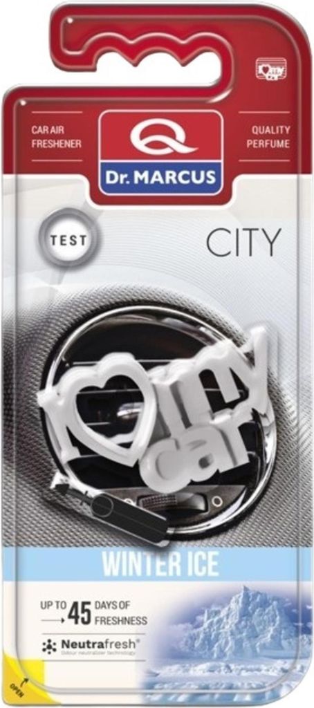 Zapach City, ik ben dol op mijn auto, Winter Ice Productafbeelding 