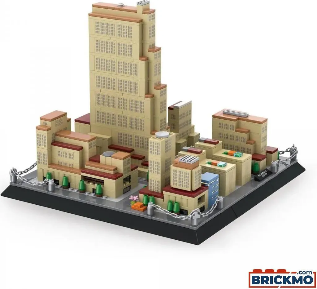 Maquette Wange Rockefeller 5248 - Briques Architecture Sans Colle