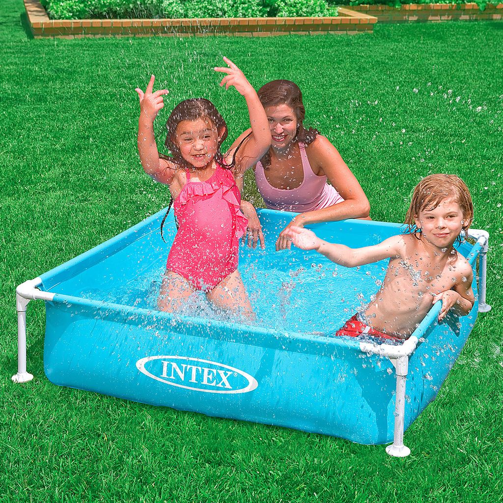 INTEX Schwimmbecken Mini Frame 122 x 122 x 30 cm 57173NP Produktbild 19