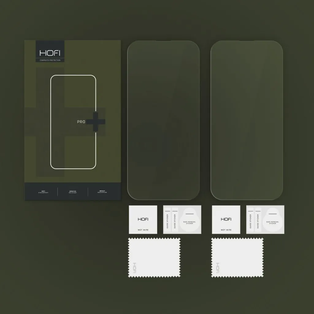 Hofi Glass Pro+ 2-Pack Iphone 16 Clear - 4