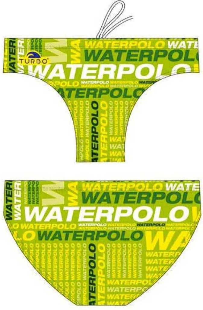 Turbo Text Badeslip Grün XL Herren Grün XL