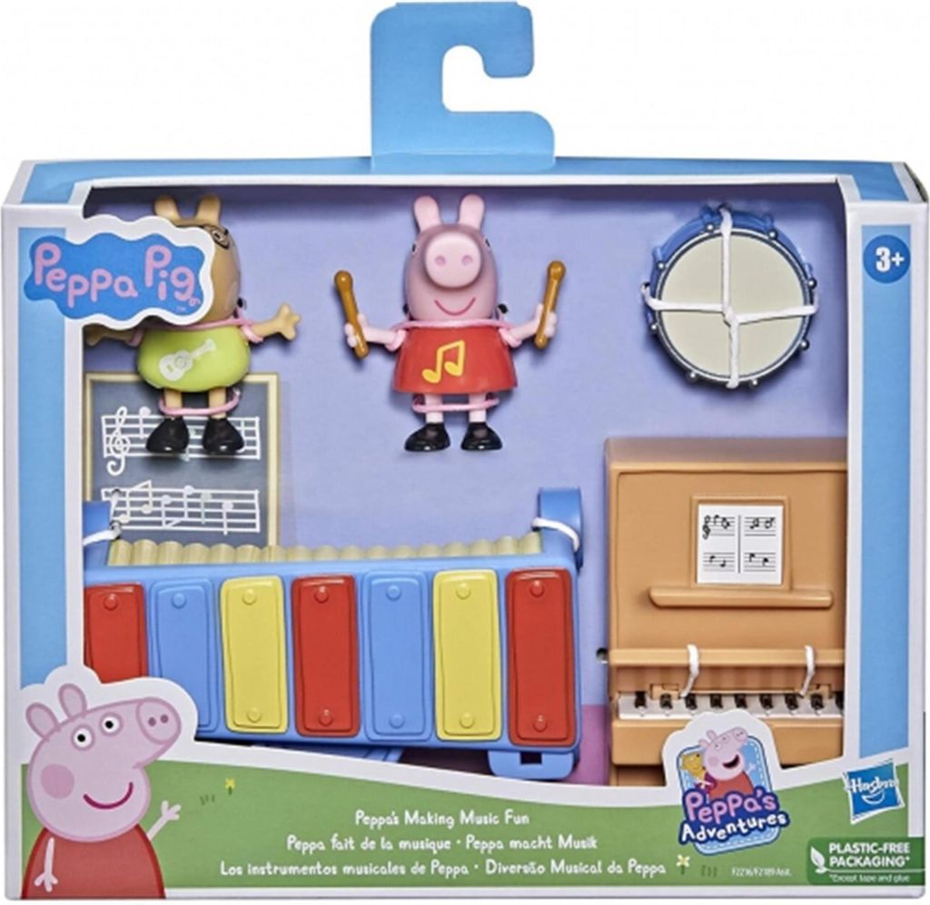 Hasbro, Peppa macht Musik Peppa Pig Adventures Spielbox, Produktbild 