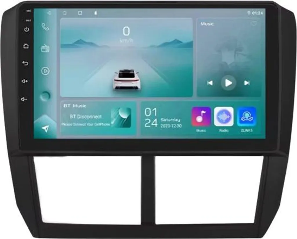 Autoradio écran QLED 1280x720 pour Subaru Forester 2007