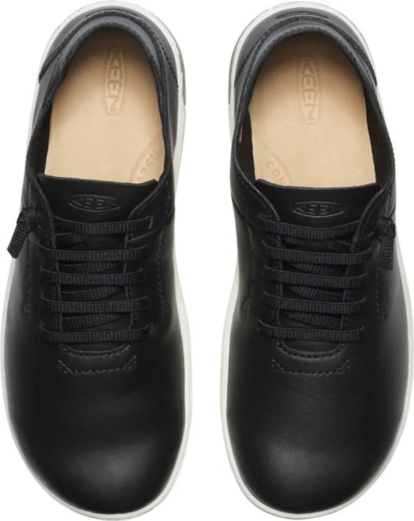 Chaussures KEEN KNX UNLINED W légères et aérées noir et blanc étoilé
