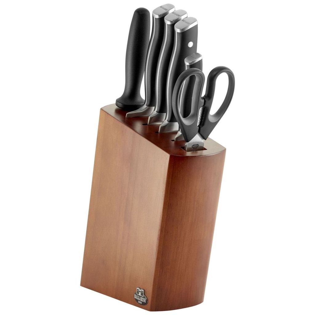 BALLARINI Savuto Messerblockset 7-tlg, Natur rostfreiem Produktbild 
