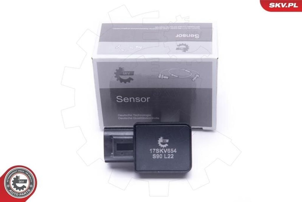 ESEN SKV 17SKV654 Abgasdruck Differenzdrucksensor für FORD Fiesta Mk6 Schrägheck (JA8, JR8) Transit Mk6 Kasten (V347, V348, FA) Transit Mk6 Bus