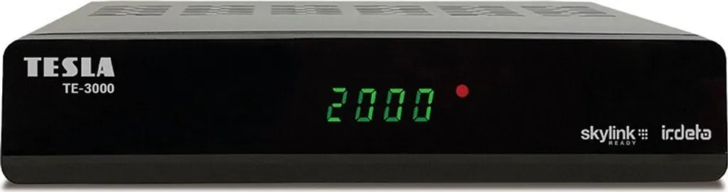 Tesla TE-3000 Démodulateur Satellite DVB-S2 Full HD avec Skylink Ready - 2