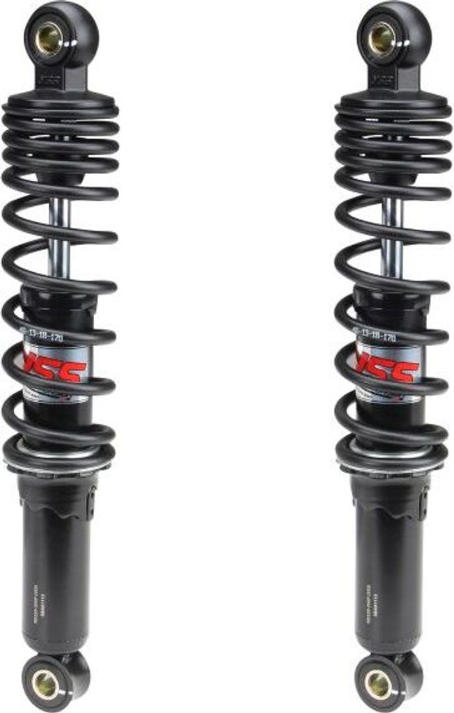 Stoßdämpfer Federbeine Set 300mm schwarz (10/10mm) Universal Mofa Moped Mokick