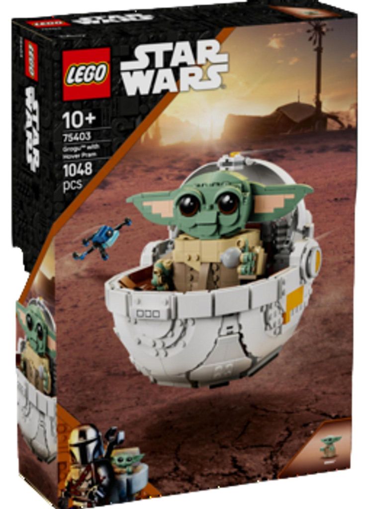 LEGO Star Wars 75403 Grogu in zijn repulsorwiege uit The Productafbeelding 