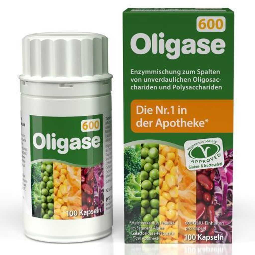 Oligase 600 gélules, 100 gélules Image du produit 