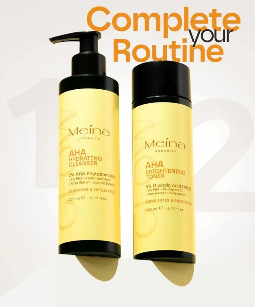 MEINA ORGANICS Tonico schiarente con AHA e PHA - 6