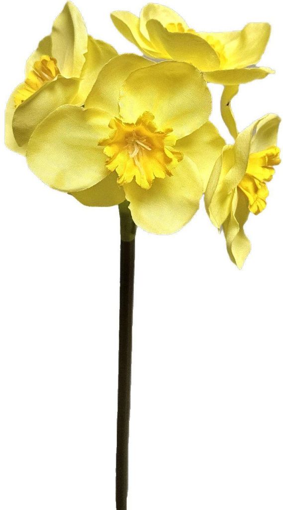 artplants.de Narzisse Kunstblume SEPUNY, hellgelb, 40cm - Künstliche Osterglocke