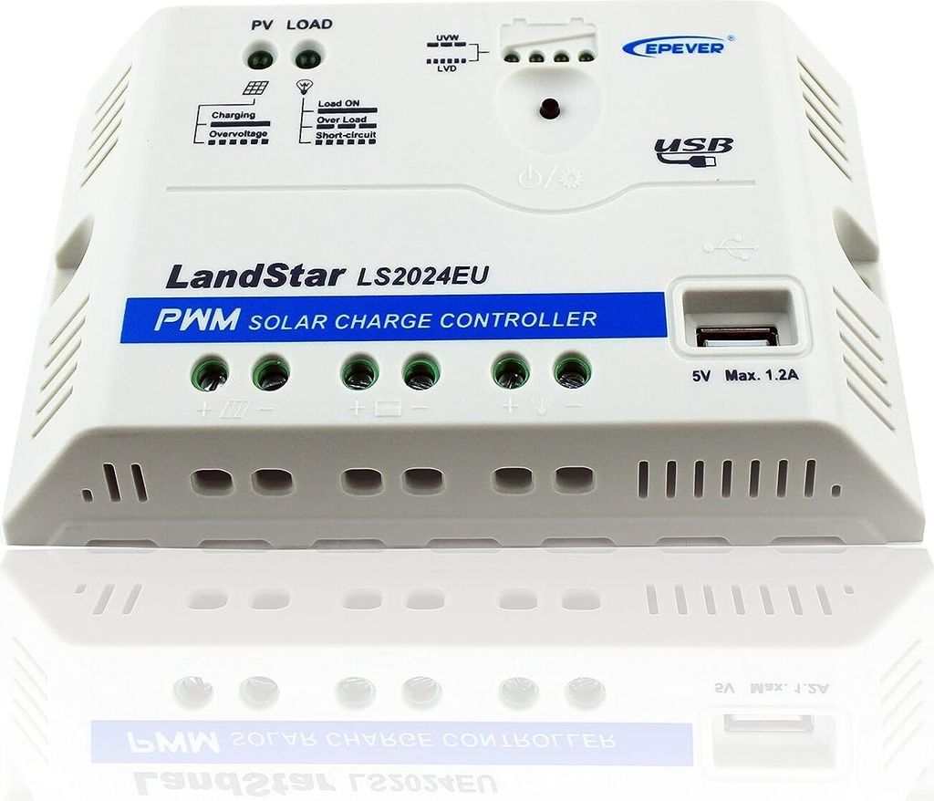 EPEVER LS-EU LS2024EU PWM Solar Laderegler 20A 50V, 0% MwSt.
