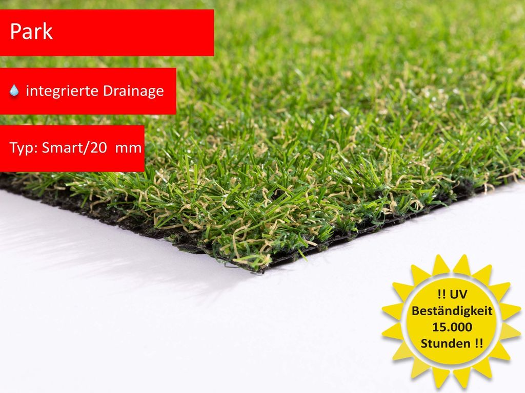 Steffensmeier Kunstrasen Park 15000 Sonnenstunden Outdoor Produktbild 4