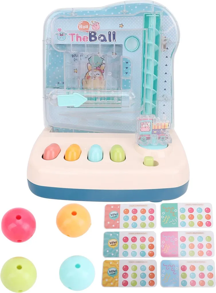 Machine de jeu Track Ball Bleu : Puzzle Éducatif pour Apprendre en Jouant - 3